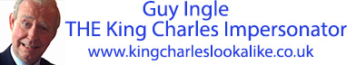 Guy as King Charles advert